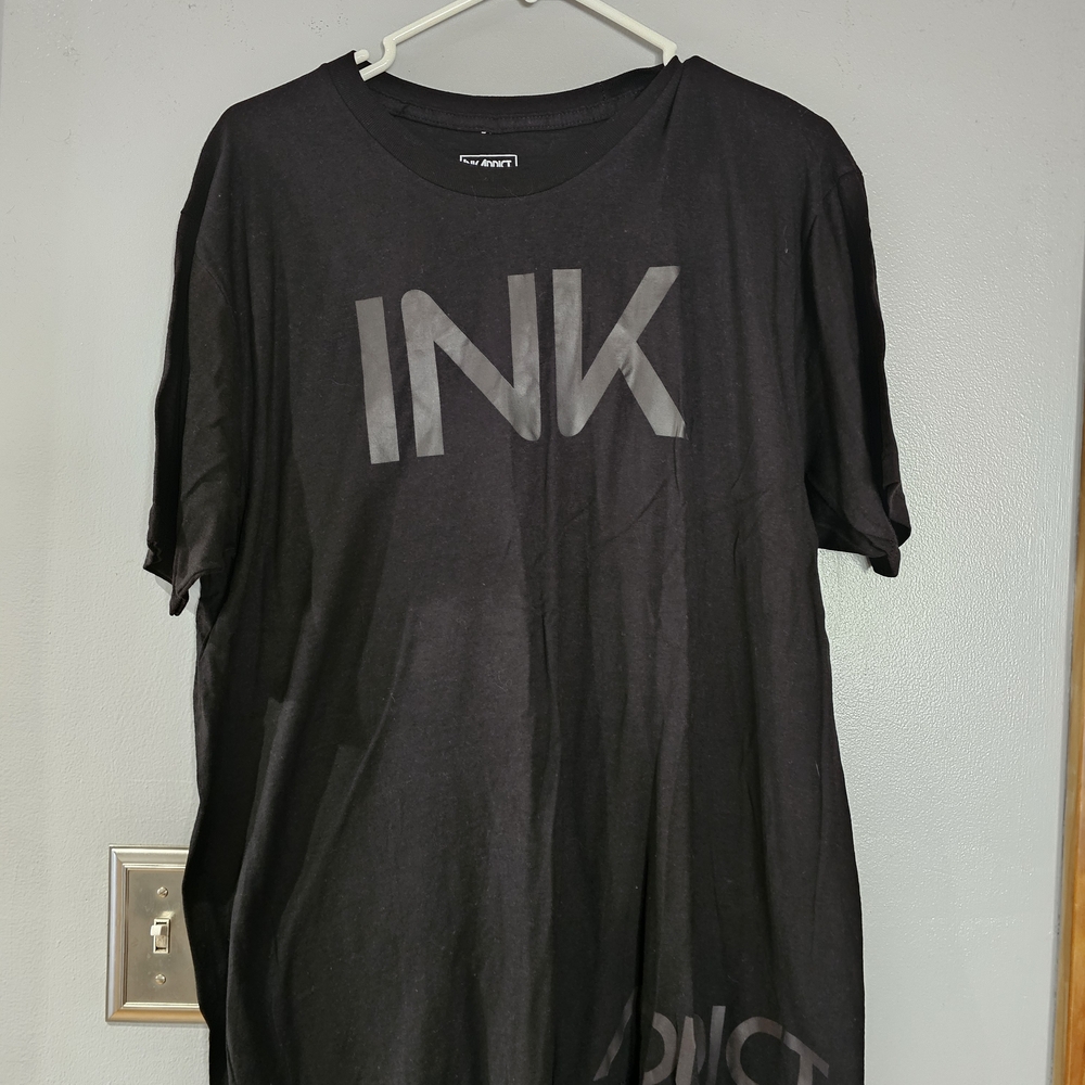 INK Men's Black Short Sleeve Tee